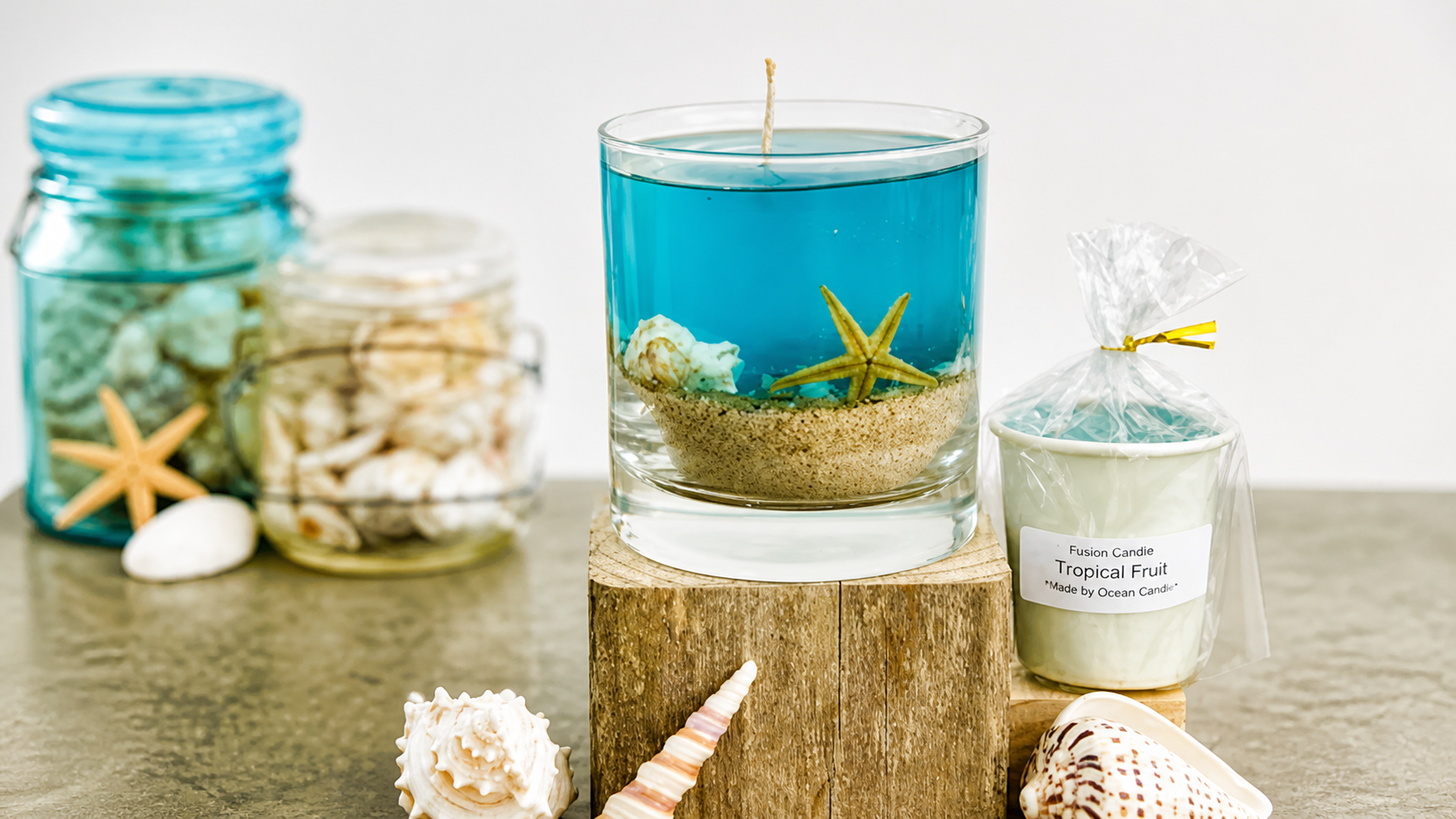 Luxury Shell Candle